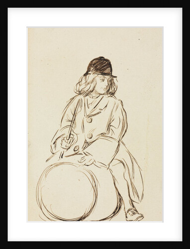 Portrait of Little Corbauld by Charles Samuel Keene