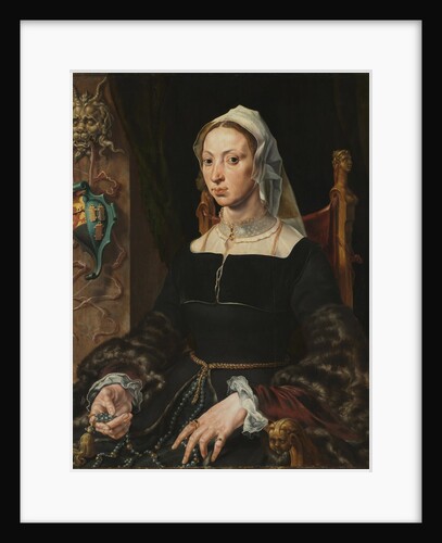 Portrait of Machtelt Suijs, c. 1540-1545 by Maerten van Heemskerck