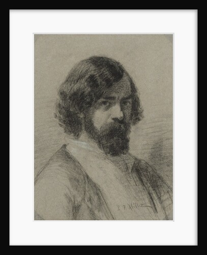 Portrait of Narcisse Virgile Diaz de la Peña, 1848 by Jean-François Millet