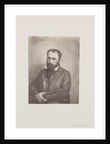 Portrait of Paul Chenavard, from the series 'Histoire des Artistes Vivants', c. 1852 by Édouard Baldus