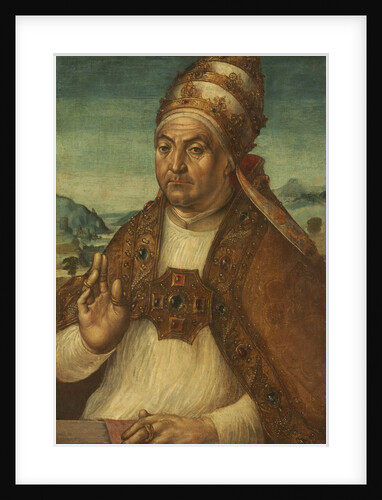 Portrait of Pope Sixtus IV della Rovere, early 1500s by Pedro Berruguete (attributed to)