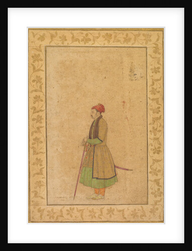 Portrait of Raja Ram Singh of Amber with a Deccan Sword, c. 1680-1685 by Unknown