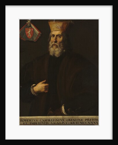 Portrait of Roberto Castiglione, early 1600s by Unknown