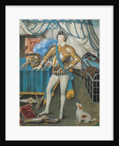 Portrait of Sir Anthony Mildmay, Knight of Apethorpe, Northants, c. 1590-93 by Nicholas Hilliard