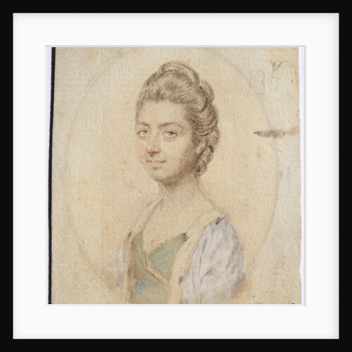 Portrait of Sukey, Lady Oglander, née Serle, c. 1770s by John I Smart