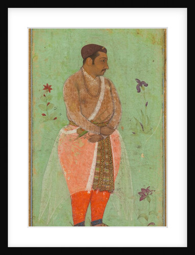 Portrait of Suraj Singh Rathor, Raja of Marwar and Maternal Uncle of Shah Jahan…, c. 1600 by Bishandas (attributed to)