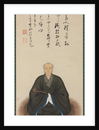 Portrait of the Priest Dokuryu, 1671 by Kita Genki