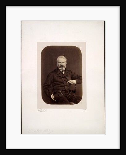 Portrait of Victor Hugo on Guernsey, 1862 by Edmond Bacot