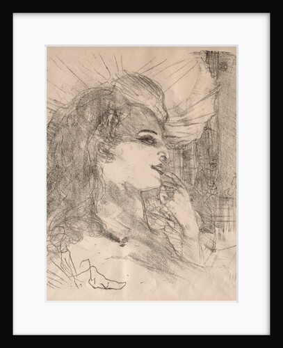 Portraits of Actors and Actresses: Thirteen Lithographs: Anna Held, 1898 by Henri de Toulouse-Lautrec