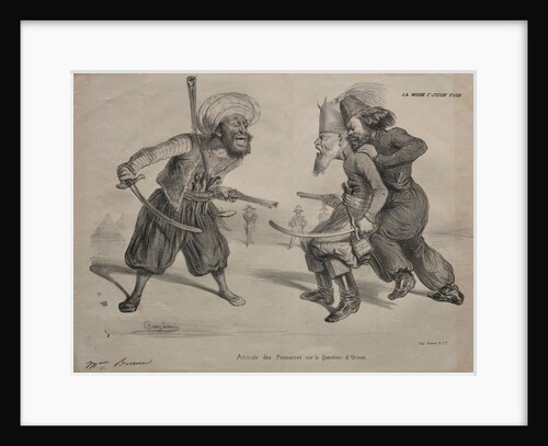 Positions of Power on the Question of the Orient, 1839 by Benjamin