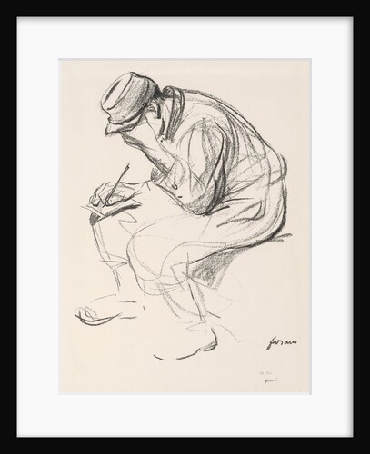 Prisoner of War Writing a Letter by Jean Louis Forain