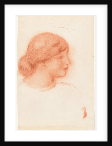 Profile of a Young Woman, c. 1910 by Pierre-Auguste Renoir