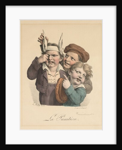 Punishment, 1821 by Louis Léopold Boilly