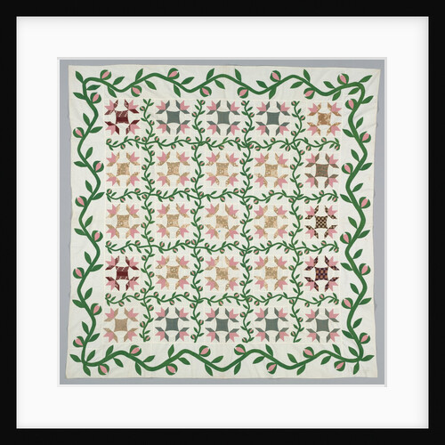 Quilt Cover, c. 1857 by Unknown