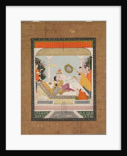 Raja with his Beloved, c. 1790 - 1800 by Unknown