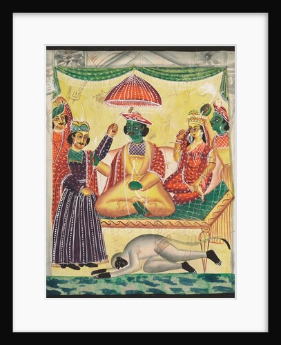 Rama and Sita, 1800s by Unknown