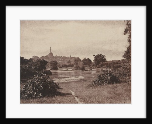 Rangoon. View Near the Lake, 1855 by Captain Linnaeus Tripe