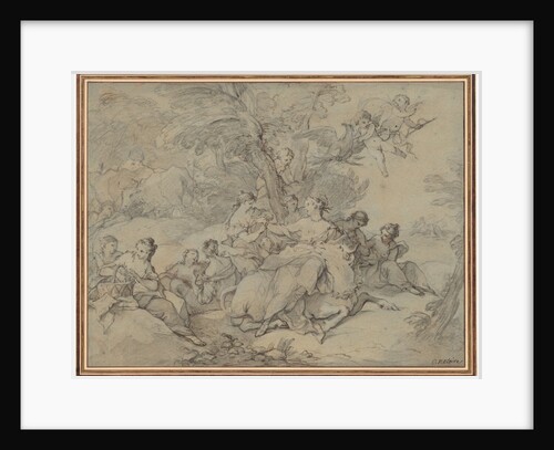 Rape of Europa, 1731 by Charles Joseph Natoire