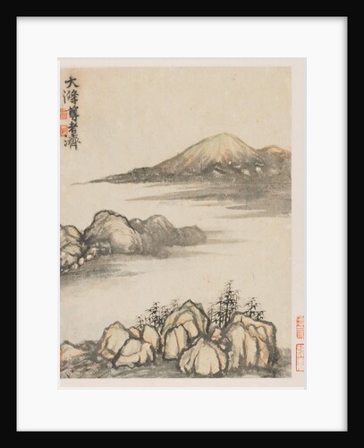 Reminiscences of Qinhuai River, 1642-1707 by Shitao