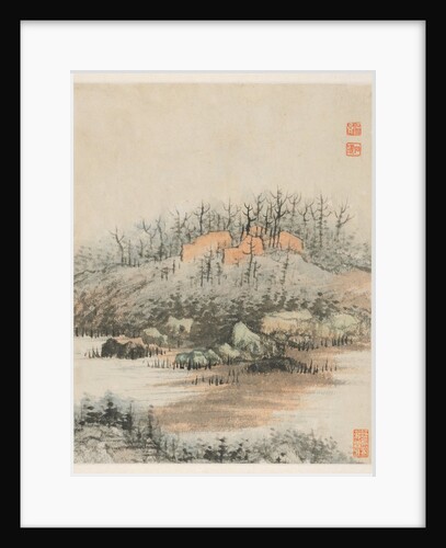 Reminiscences of Qinhuai River, 1642-1707 by Shitao