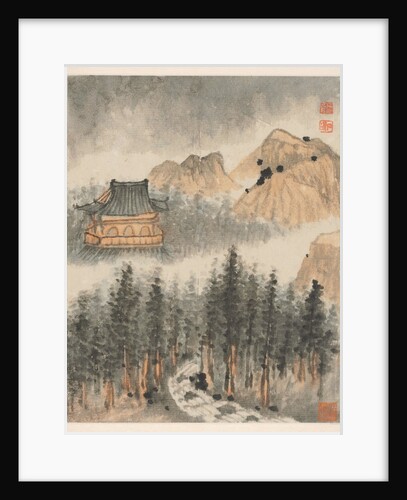 Reminiscences of Qinhuai River, 1642-1707 by Shitao