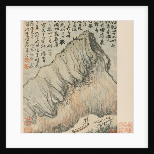 Reminiscences of Qinhuai River, 1642-1707 by Shitao