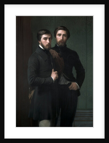 René-Charles Dassy and His Brother Jean-Baptiste-Claude-Amédé Dassy, 1850 by Hippolyte Jean Flandrin