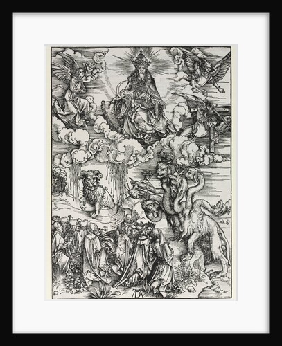 Revelation of St. John: Beast with Ram's Horns, 1511 by Albrecht Dürer