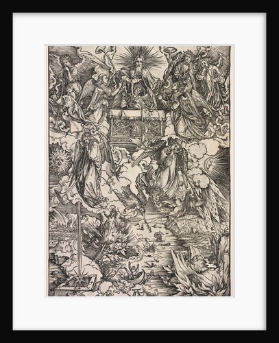 Revelation of St. John: Seven Angels with Trumpets, 1511 by Albrecht Dürer