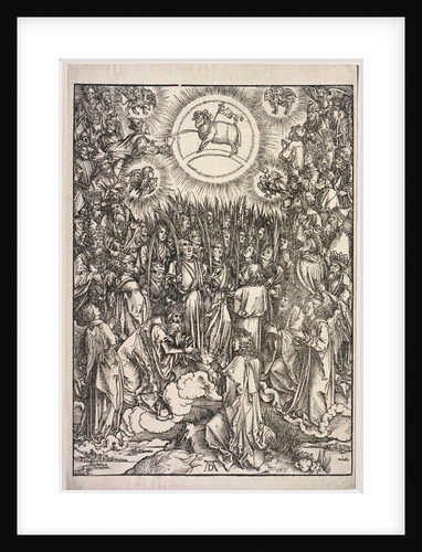 Revelation of St. John: The Adoration of the Lamb, 1511 by Albrecht Dürer