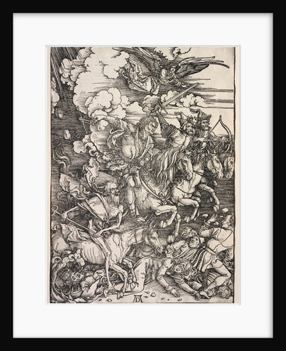 Revelation of St. John: The Four Horsemen, 1511 by Albrecht Dürer