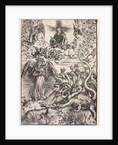 Revelation of St. John: The Woman Clothed with the Sun, 1511 by Albrecht Dürer