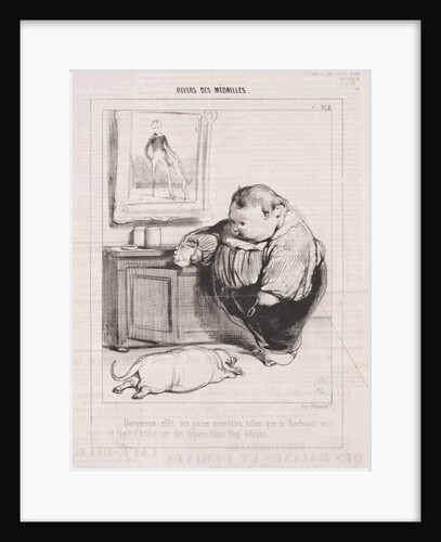 Revers des Médailles, 1842 by Paul Gavarni