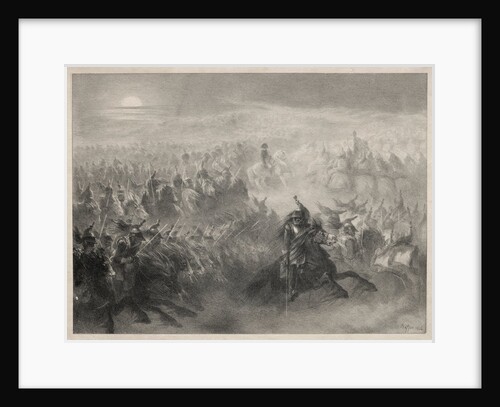 Review at Night, 1816 by Auguste Raffet