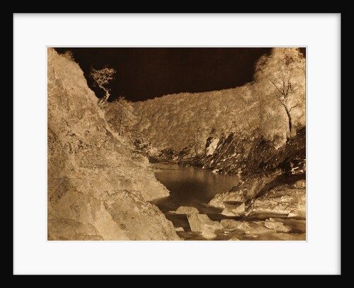 River Landscape, Scotland, c. 1858 by Captain Horatio Ross