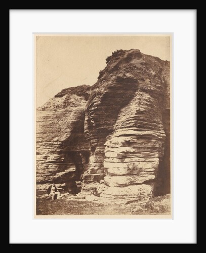 Rocks at Livermead near Torquay, c. 1852 by John Dillwyn Llewelyn (attributed to)
