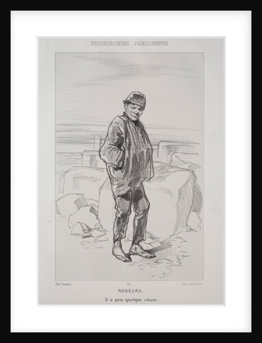 Rodeurs by Paul Gavarni