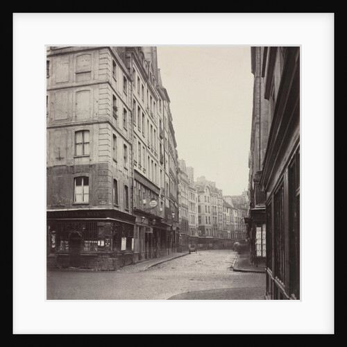 Rue de la Ferronnerie, c. 1865 by Charles Marville