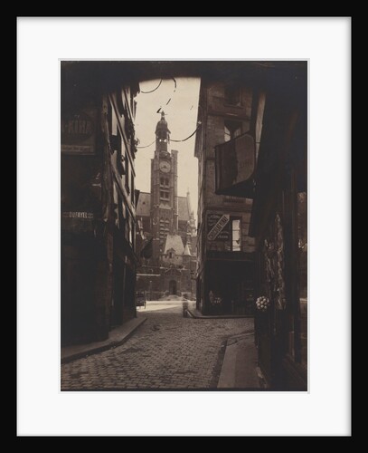 Rue de la Montagne-Sainte-Geneviève, 1898 by Eugène Atget