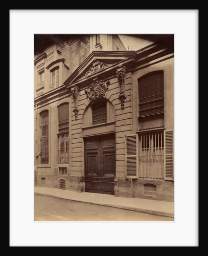 Rue du Regard, 1899 by Eugène Atget