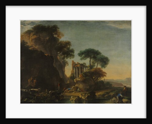 Ruins in a Rocky Landscape, c. 1640 by Salvator Rosa