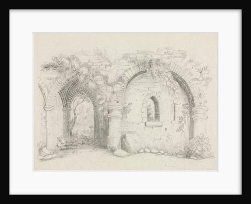 Ruins, about 1840 by Mary Altha Nims