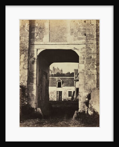 Rural Estate Seen Through Archway, 1860s by André Philippe Régnier