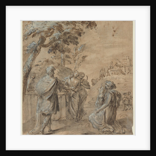 Ruth and Boaz The Fall of Simon Magus, 1600s by Unknown