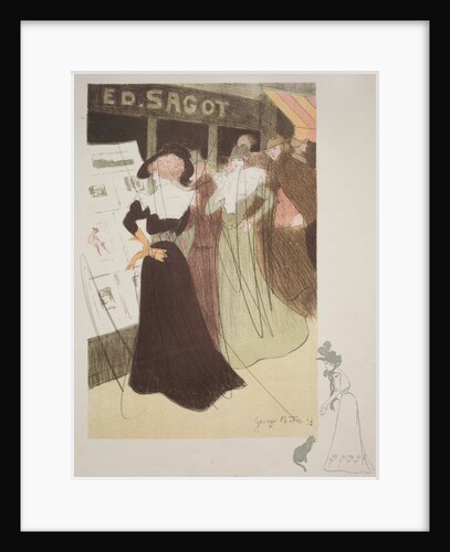 Sagot's Gallery, 1898 by Georges Alfred Bottini; Edmond D. Sagot