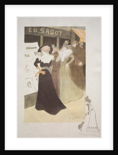 Sagot's Gallery, 1898 by Georges Alfred Bottini; Edmond D. Sagot