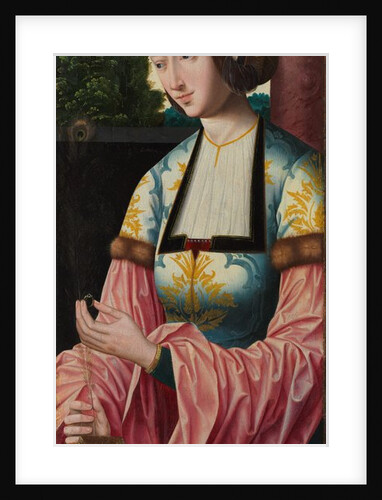 Saint Barbara, c. 1520 by Master of the Holy Blood