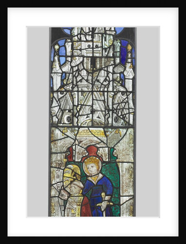 Saint Catherine with a Kneeling Male Donor, 1400s by Unknown