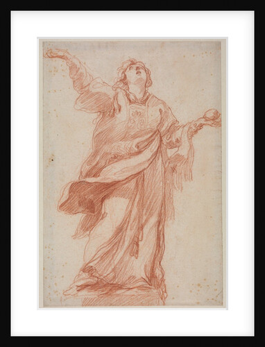 Saint Stephen in Ecstasy, second third 1700s by Edmé Bouchardon