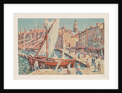 Saint-Tropez, 1897 by Maximilien Luce